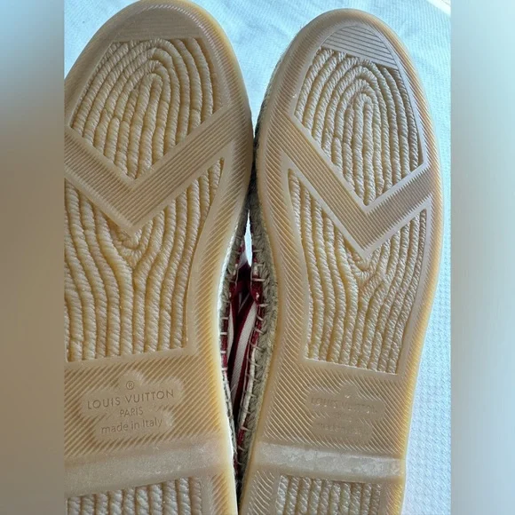 🙏LV Bidart Espadrille Shoes-Size8 - Picture 12 of 17